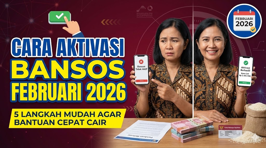 Cara Aktivasi Bansos Februari 2026: 5 Langkah Mudah Agar Bantuan Cepat Cair