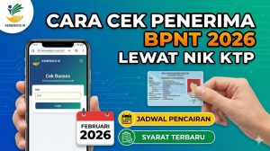 Cara Cek Penerima BPNT 2026 Lewat NIK KTP: Jadwal Pencairan dan Syarat Terbaru Februari 2026