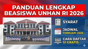 Panduan Lengkap Beasiswa Unhan RI 2026: Syarat, Jadwal, dan Cara Daftar S1 Gratis Februari 2026