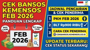 Panduan Lengkap Cek Bansos Kemensos Februari 2026: Jadwal Pencairan PKH, BLT Rp900 Ribu, dan Cara Cek Penerima