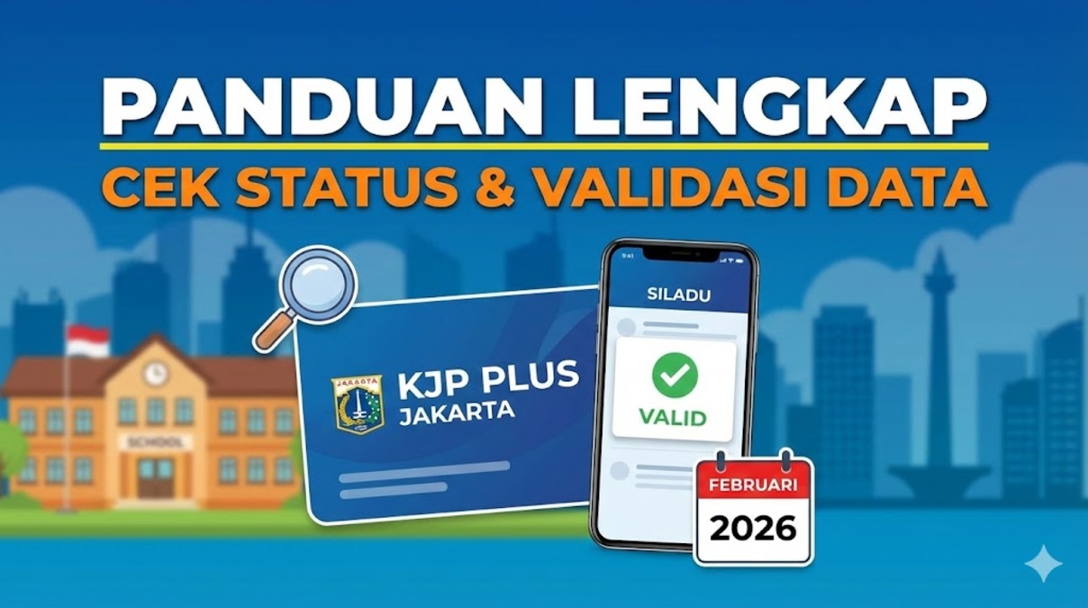 Panduan Lengkap Cek Status dan Validasi Data KJP Plus Jakarta via Siladu Februari 2026