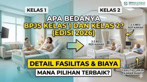 Apa Itu BPJS Kelas 2 Tahun 2026 dan Apa Bedanya dengan Kelas 1?